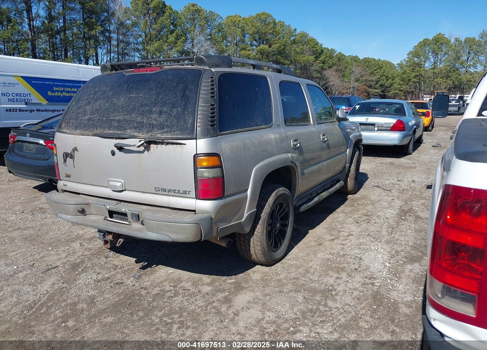 2004 CHEVROLET TAHOE Z71 VIN: 1GNEK13Z54R245398
