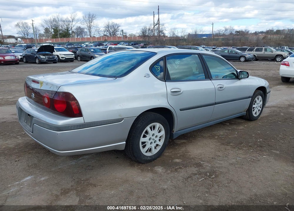 2002 CHEVROLET IMPALA VIN: 2G1WF52E829371942
