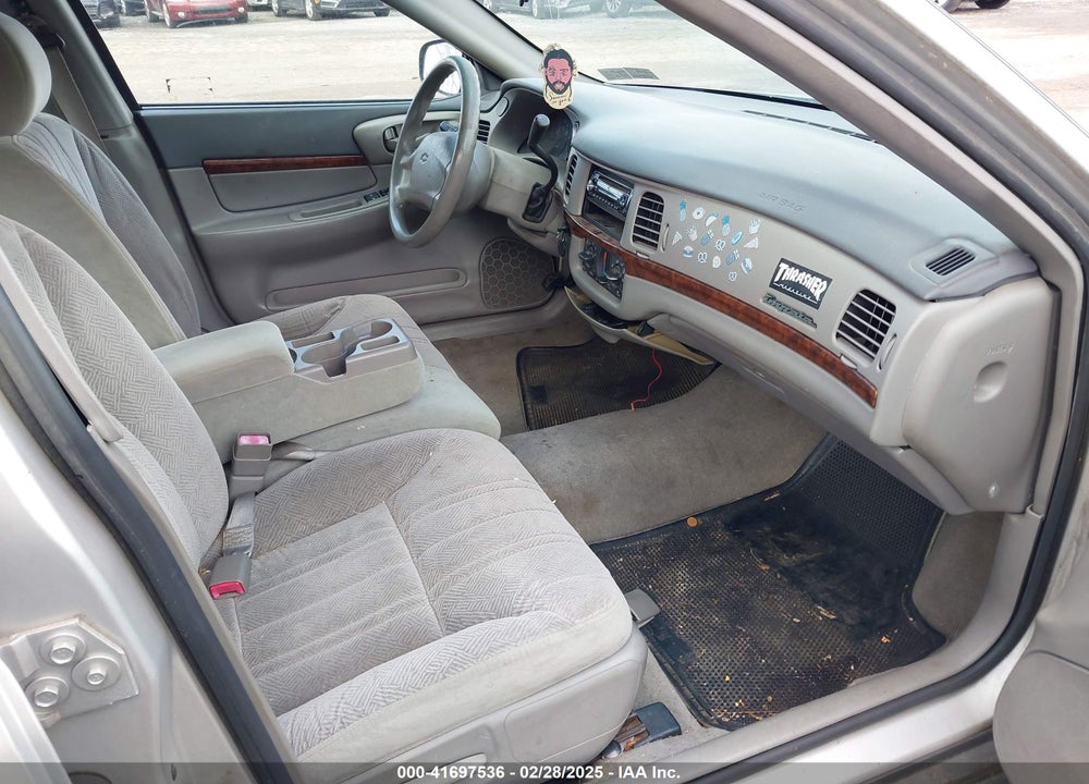 2002 CHEVROLET IMPALA VIN: 2G1WF52E829371942