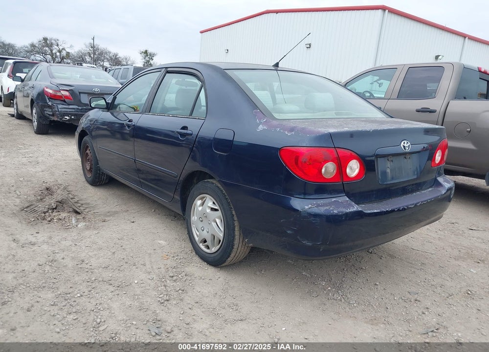 2007 TOYOTA COROLLA LE VIN: JTDBR32E870105811
