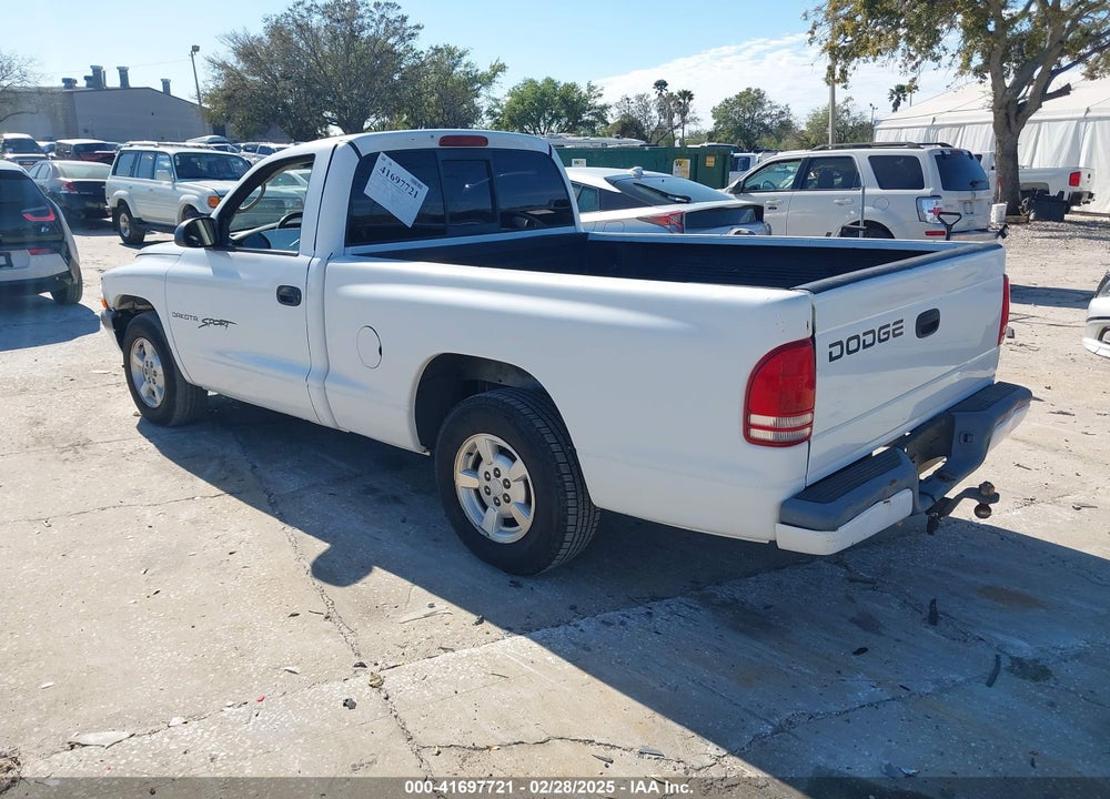 2001 DODGE DAKOTA SLT/SPORT VIN: 1B7FL26X71S161985