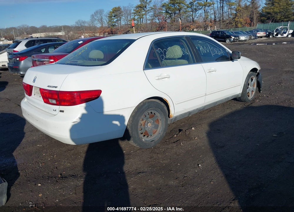 2005 HONDA ACCORD VIN: 1HGCM56435A093401