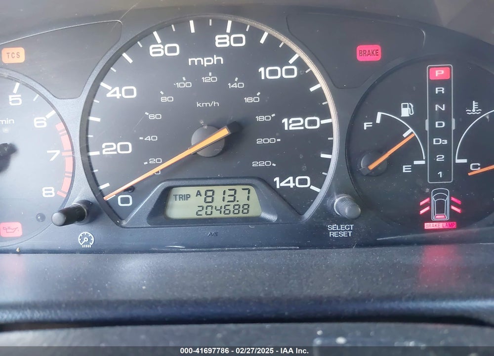 2002 HONDA ODYSSEY EX VIN: 5FNRL18622B008330