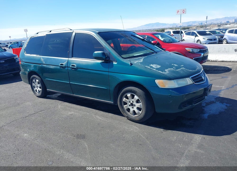 2002 HONDA ODYSSEY EX VIN: 5FNRL18622B008330