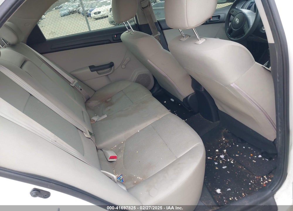 2012 KIA FORTE VIN: KNAFT4A23C5581443