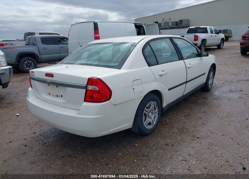 2005 CHEVROLET MALIBU VIN: 1G1ZS52F65F282898