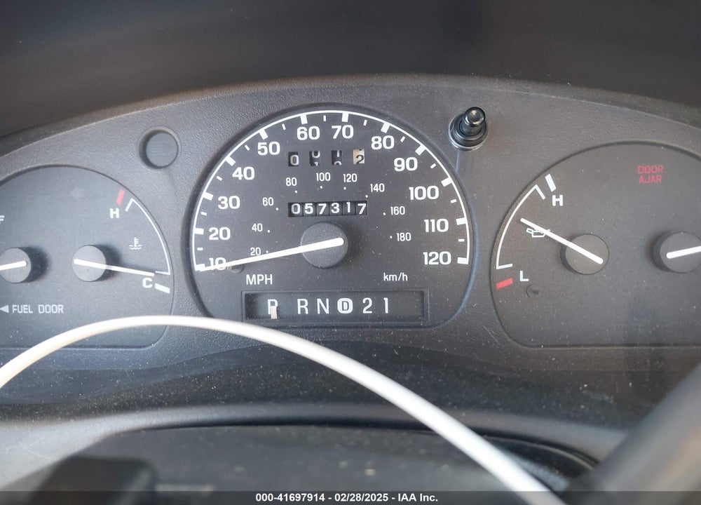 2000 FORD RANGER XL/XLT VIN: 1FTYR14V0YPB14121