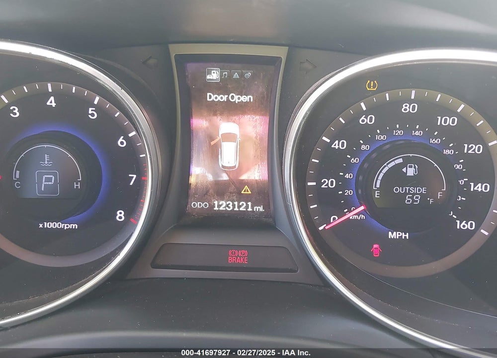 2013 HYUNDAI SANTA FE SPORT 2.0T VIN: 5XYZUDLA6DG070593