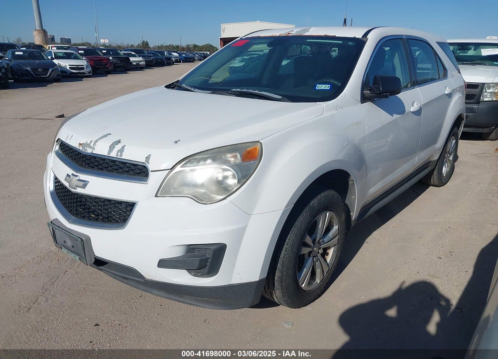 2010 CHEVROLET EQUINOX VIN: 2CNALBEW5A6384477
