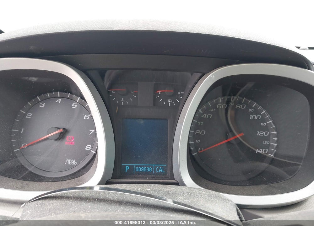 2011 CHEVROLET EQUINOX VIN: 2CNALBEC8B6240607