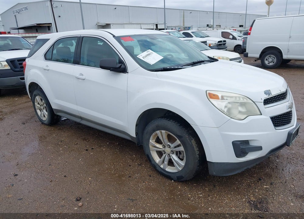 2011 CHEVROLET EQUINOX VIN: 2CNALBEC8B6240607