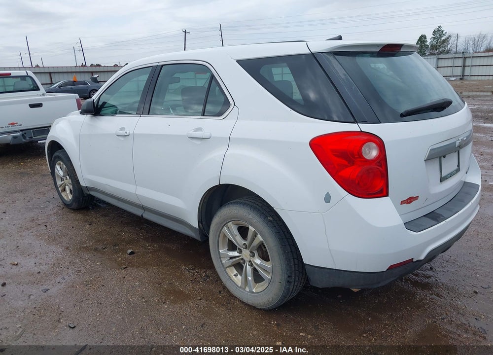 2011 CHEVROLET EQUINOX VIN: 2CNALBEC8B6240607