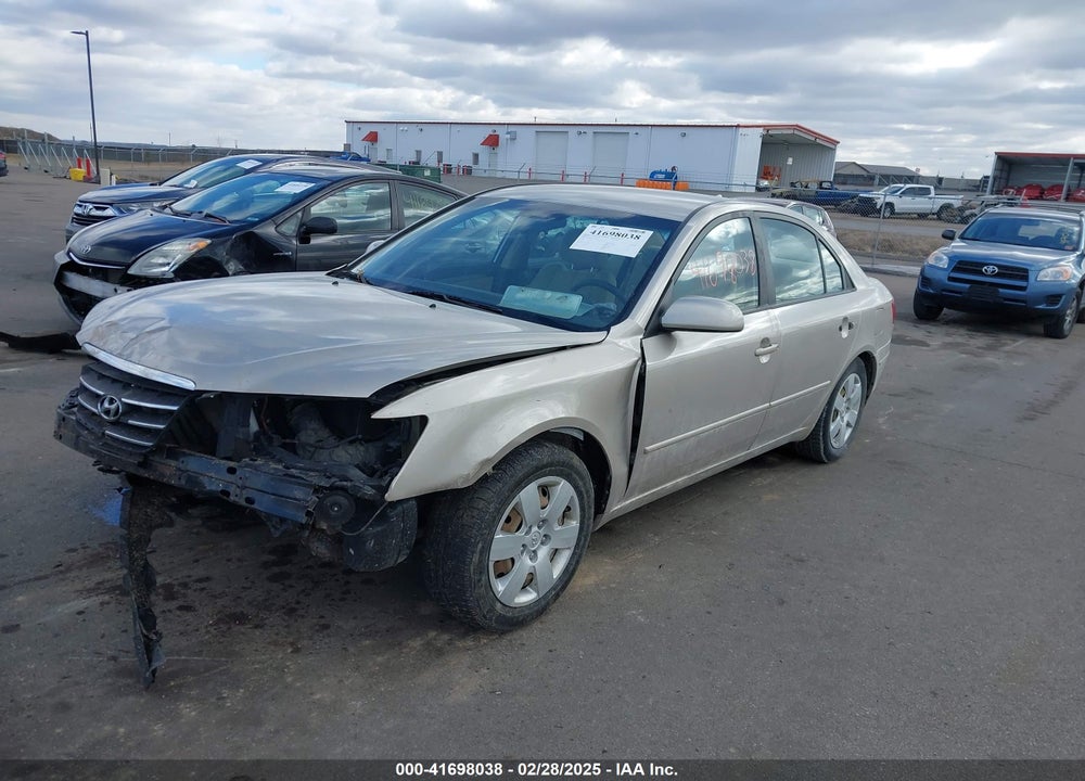 2009 HYUNDAI SONATA GLS VIN: 5NPET46C29H520996