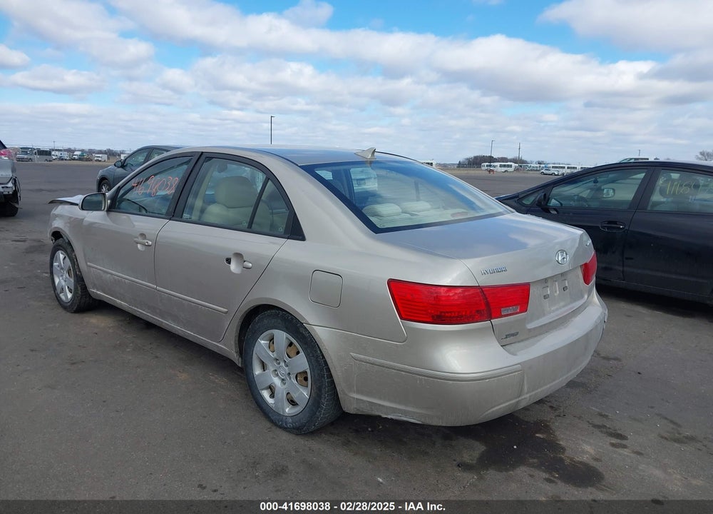 2009 HYUNDAI SONATA GLS VIN: 5NPET46C29H520996
