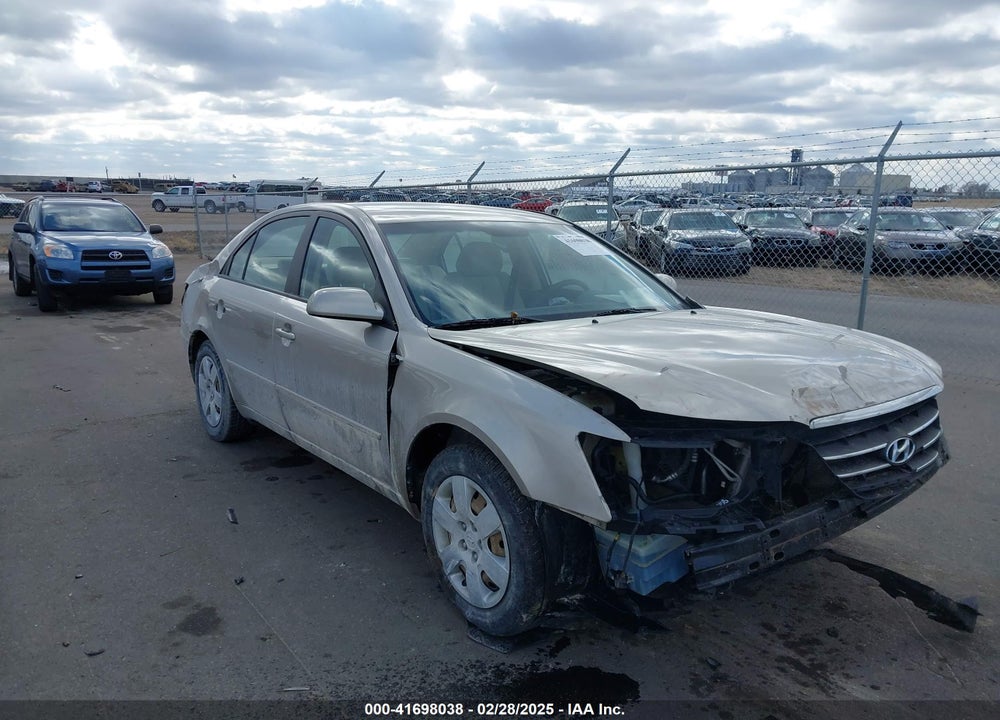 2009 HYUNDAI SONATA GLS VIN: 5NPET46C29H520996