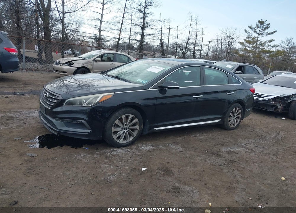 2017 HYUNDAI SONATA VIN: 5NPE34AF3HH451882