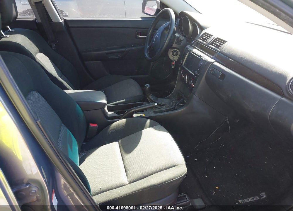 2007 MAZDA MAZDA3 VIN: JM1BK32F671744485