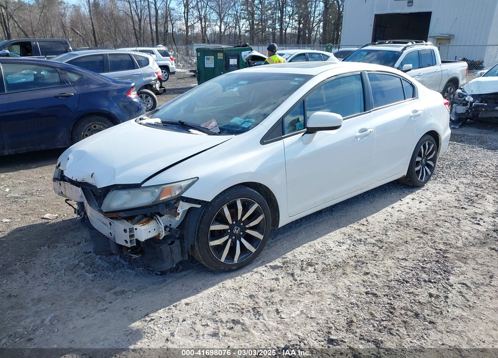 2014 HONDA CIVIC EX-L VIN: 19XFB2F99EE212139