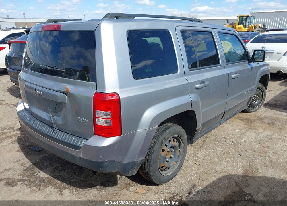 2016 JEEP PATRIOT VIN: 1C4NJPFB3GD715118