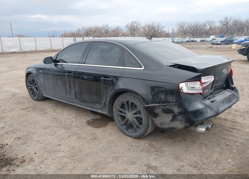 2015 AUDI S4 VIN: WAUBGAFL8FA122939