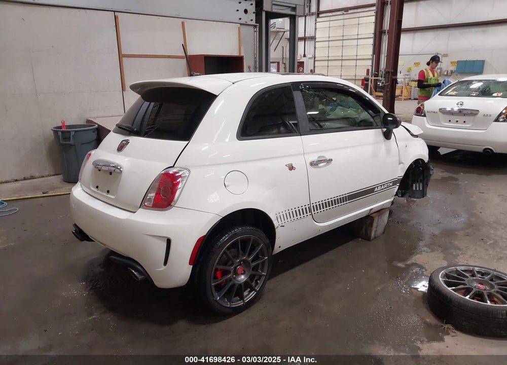 2013 FIAT 500 ABARTH VIN: 3C3CFFFHXDT744066