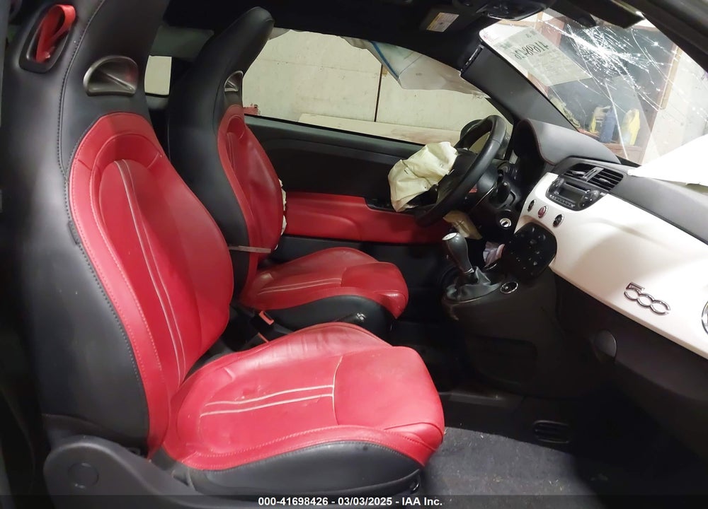 2013 FIAT 500 ABARTH VIN: 3C3CFFFHXDT744066