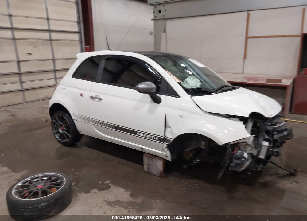 2013 FIAT 500 ABARTH VIN: 3C3CFFFHXDT744066