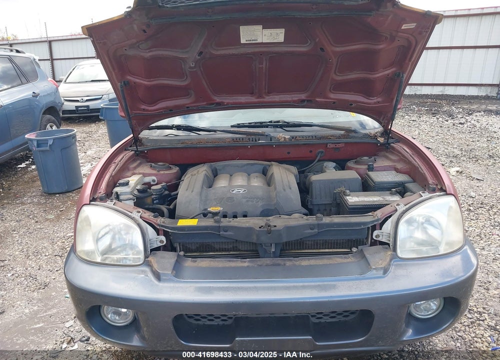 2002 HYUNDAI SANTA FE GLS/LX VIN: KM8SC13D32U230286