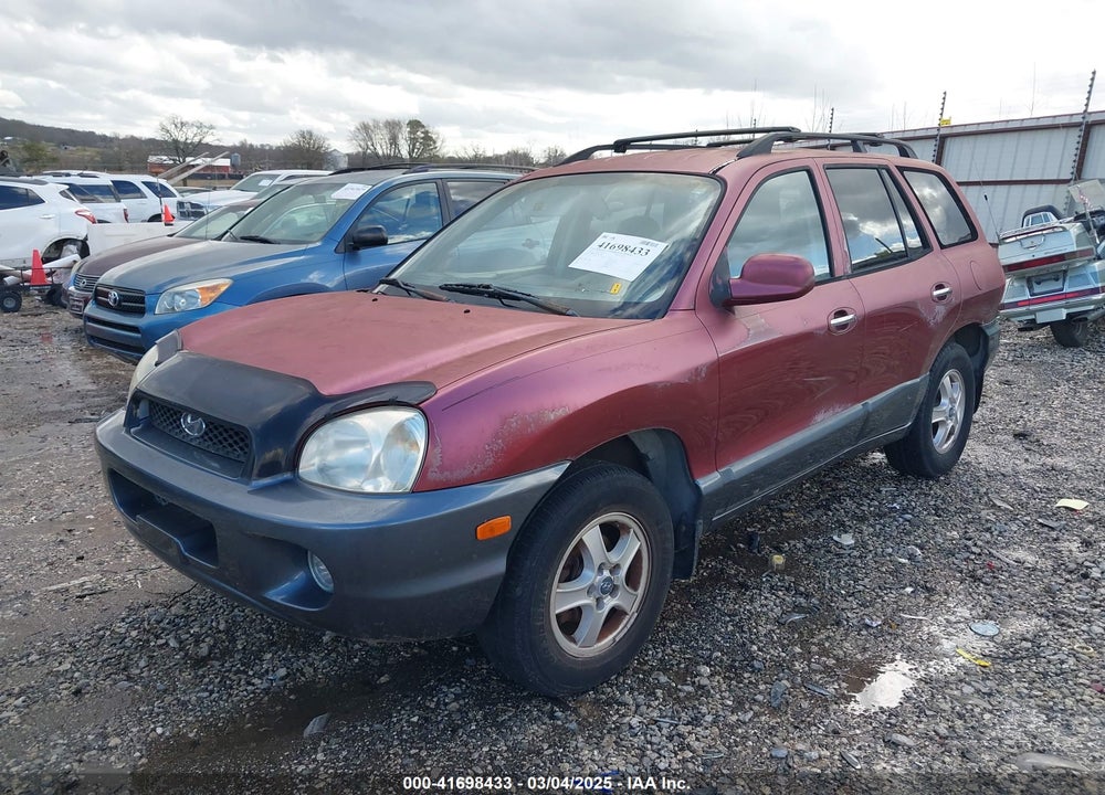 2002 HYUNDAI SANTA FE GLS/LX VIN: KM8SC13D32U230286