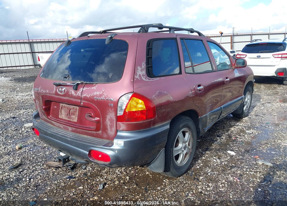 2002 HYUNDAI SANTA FE GLS/LX VIN: KM8SC13D32U230286