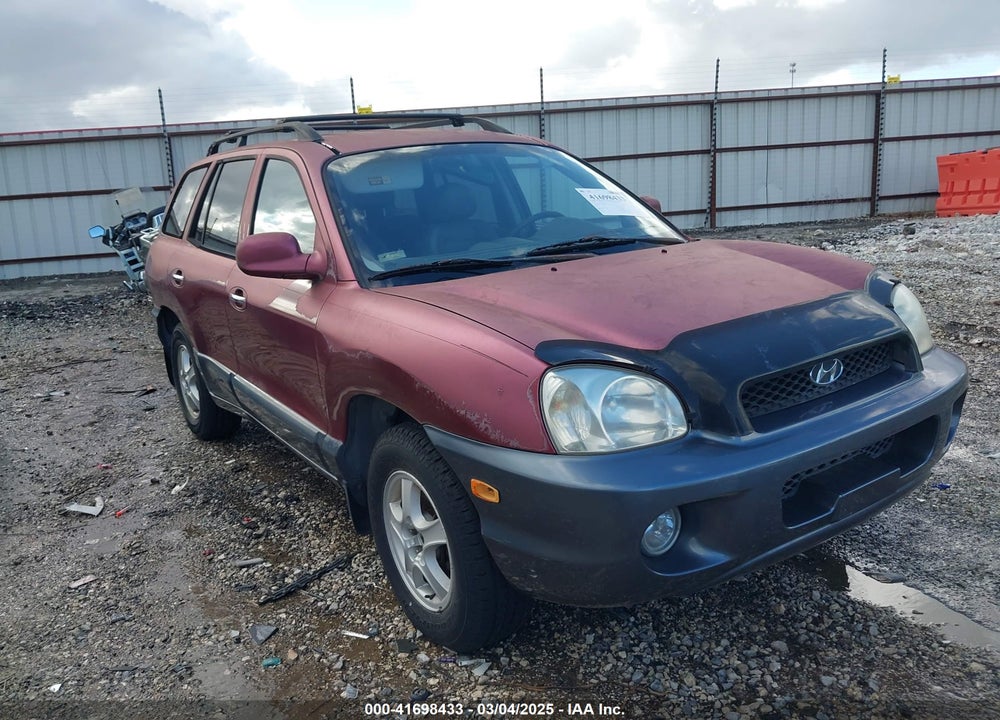 2002 HYUNDAI SANTA FE GLS/LX VIN: KM8SC13D32U230286