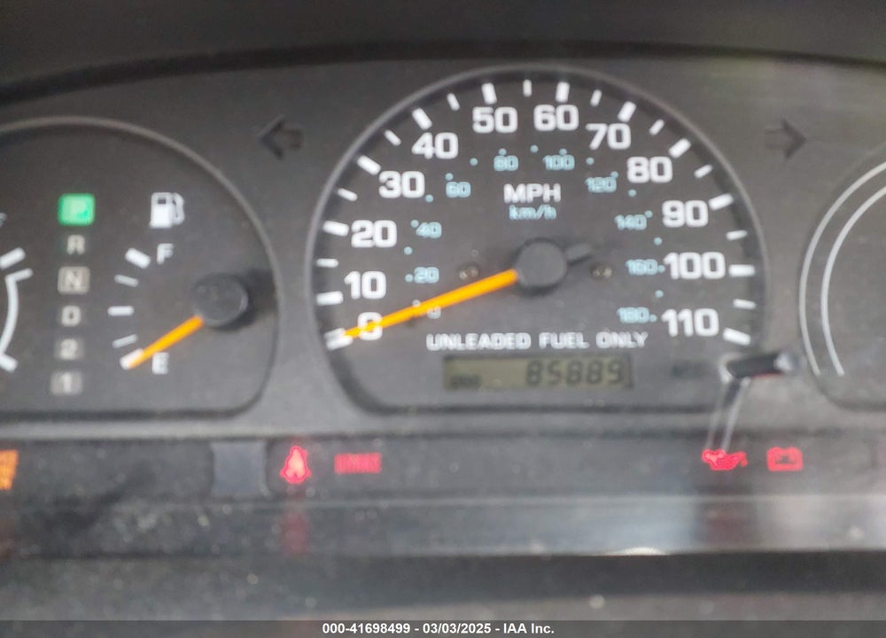 1999 NISSAN FRONTIER 2WD SE/XE VIN: 1N6DD26S9XC326007