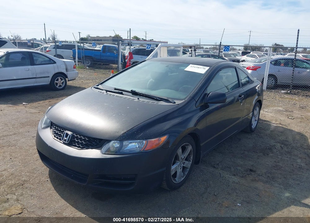 2009 HONDA CIVIC LX VIN: 2HGFG12689H541840