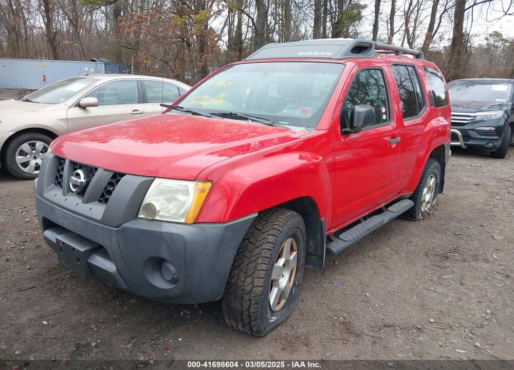 2008 NISSAN XTERRA VIN: 5N1AN08W68C537461