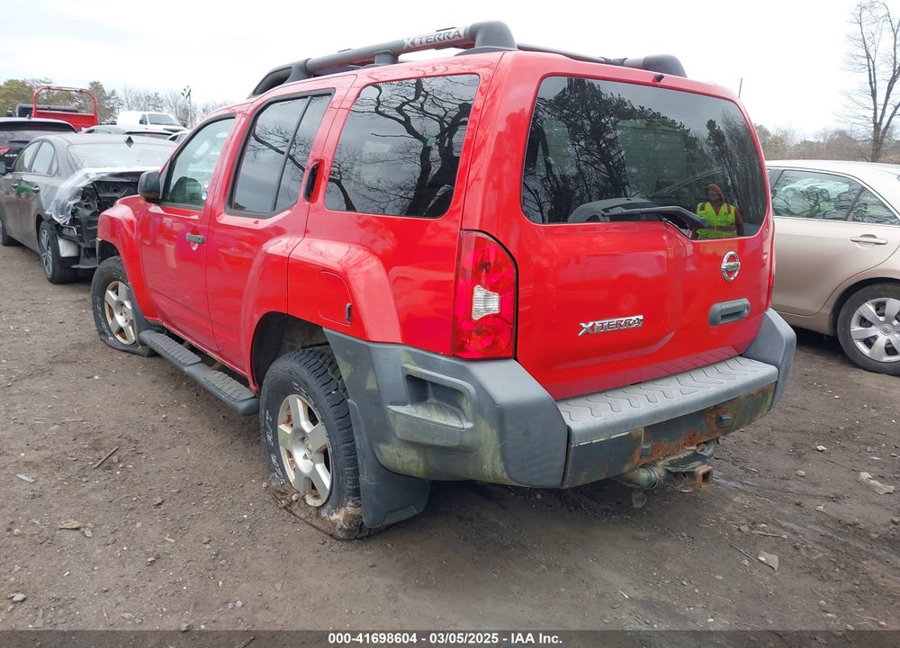 2008 NISSAN XTERRA VIN: 5N1AN08W68C537461