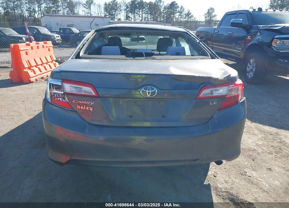 2012 TOYOTA CAMRY VIN: 4T4BF1FK6CR219310