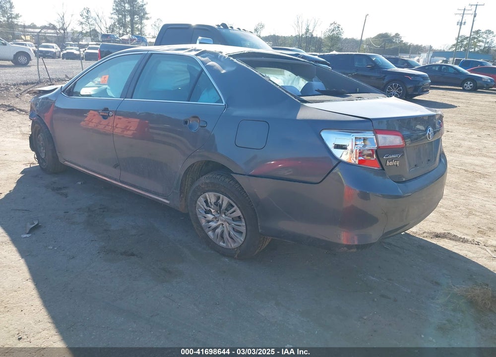 2012 TOYOTA CAMRY VIN: 4T4BF1FK6CR219310