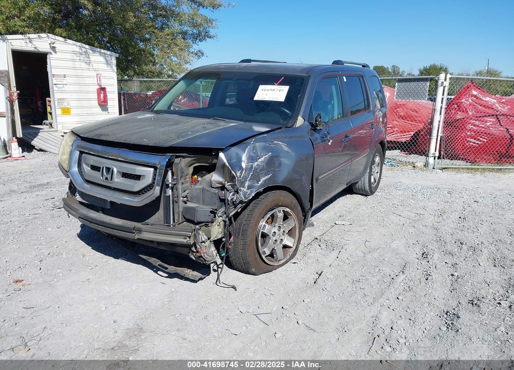 2009 HONDA PILOT TOURING VIN: 5FNYF48839B025301