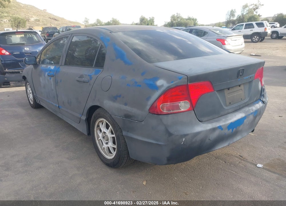 2006 HONDA CIVIC VIN: 2HGFA16856H518864