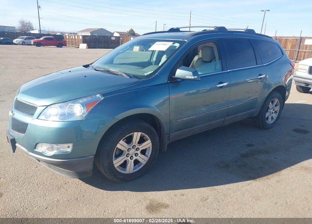2009 CHEVROLET TRAVERSE LT VIN: 1GNER23D49S176371