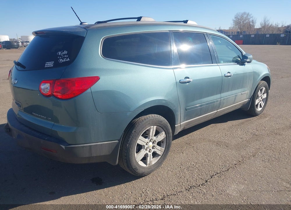 2009 CHEVROLET TRAVERSE LT VIN: 1GNER23D49S176371