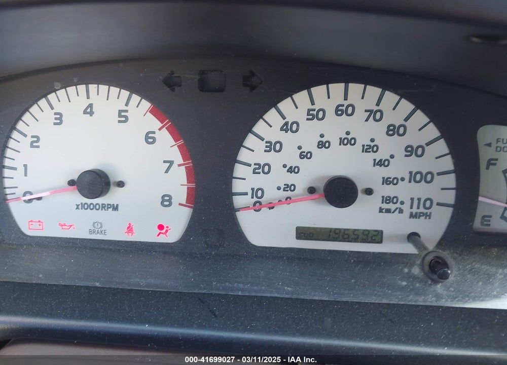 2004 TOYOTA TACOMA PRERUNNER V6 VIN: 5TESN92N34Z327697