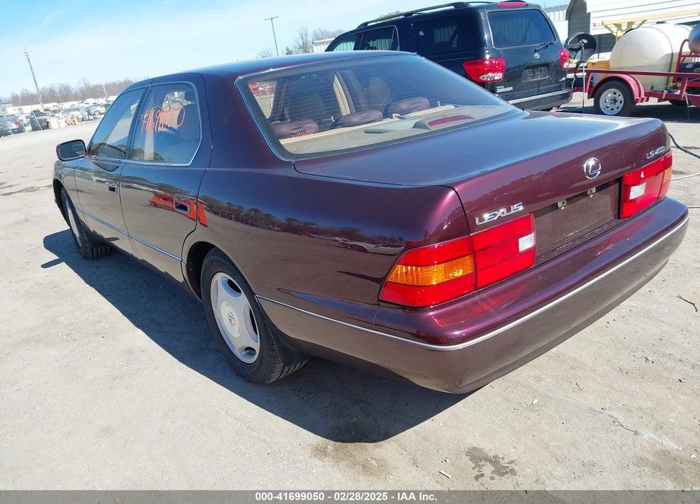 1998 LEXUS LS 400 VIN: JT8BH28F9W0103561