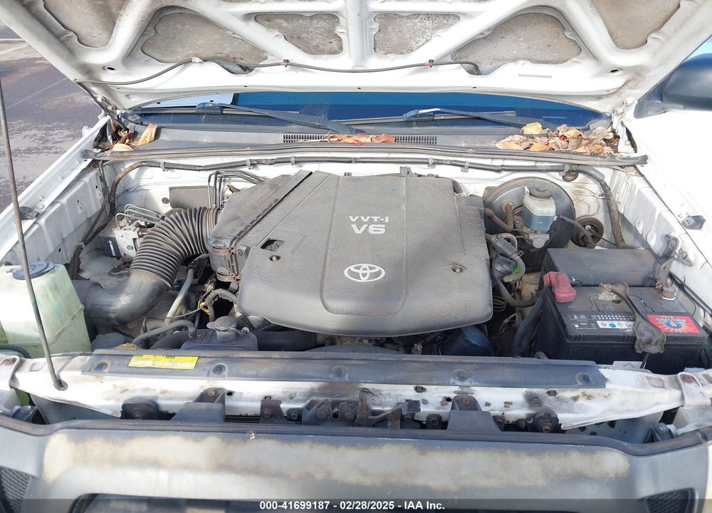 2005 TOYOTA TACOMA PRERUNNER V6 VIN: 5TETU62N55Z086801