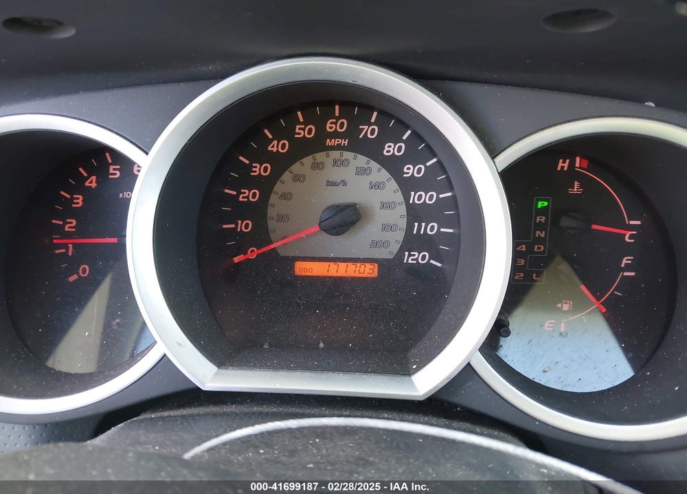 2005 TOYOTA TACOMA PRERUNNER V6 VIN: 5TETU62N55Z086801