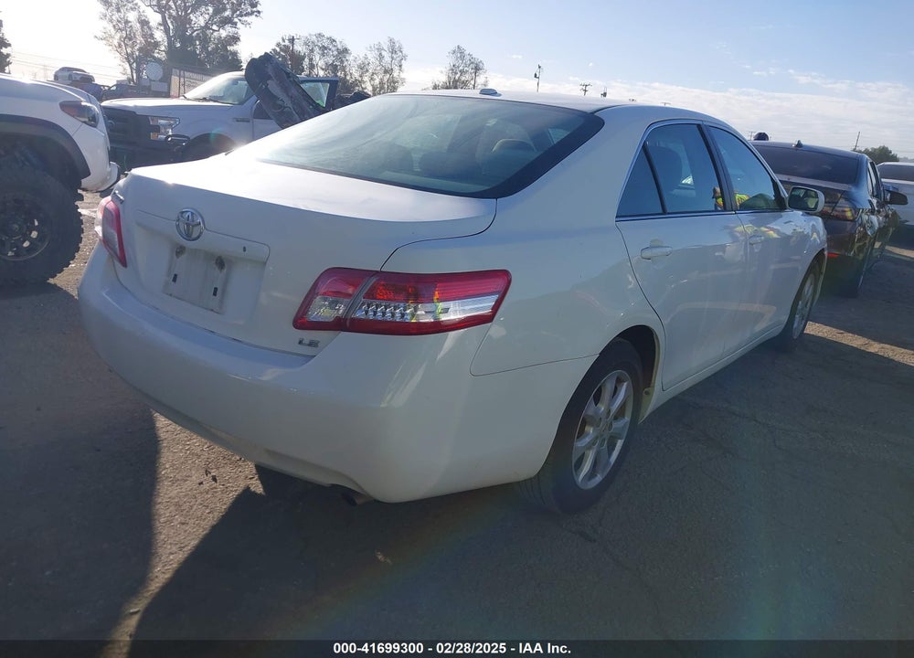 2011 TOYOTA CAMRY LE VIN: 4T4BF3EK0BR147306