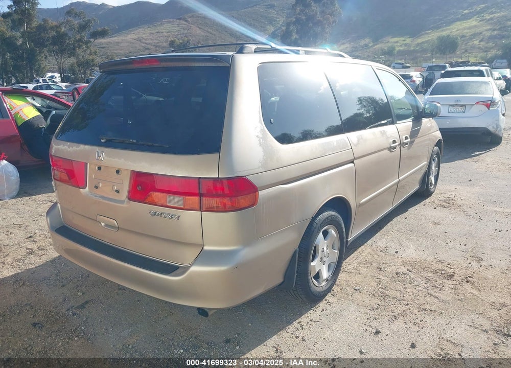 2000 HONDA ODYSSEY EX VIN: 2HKRL1864YH529236