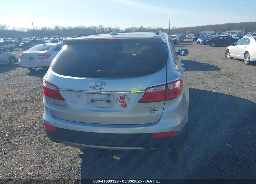2014 HYUNDAI SANTA FE VIN: KM8SRDHF6EU078101