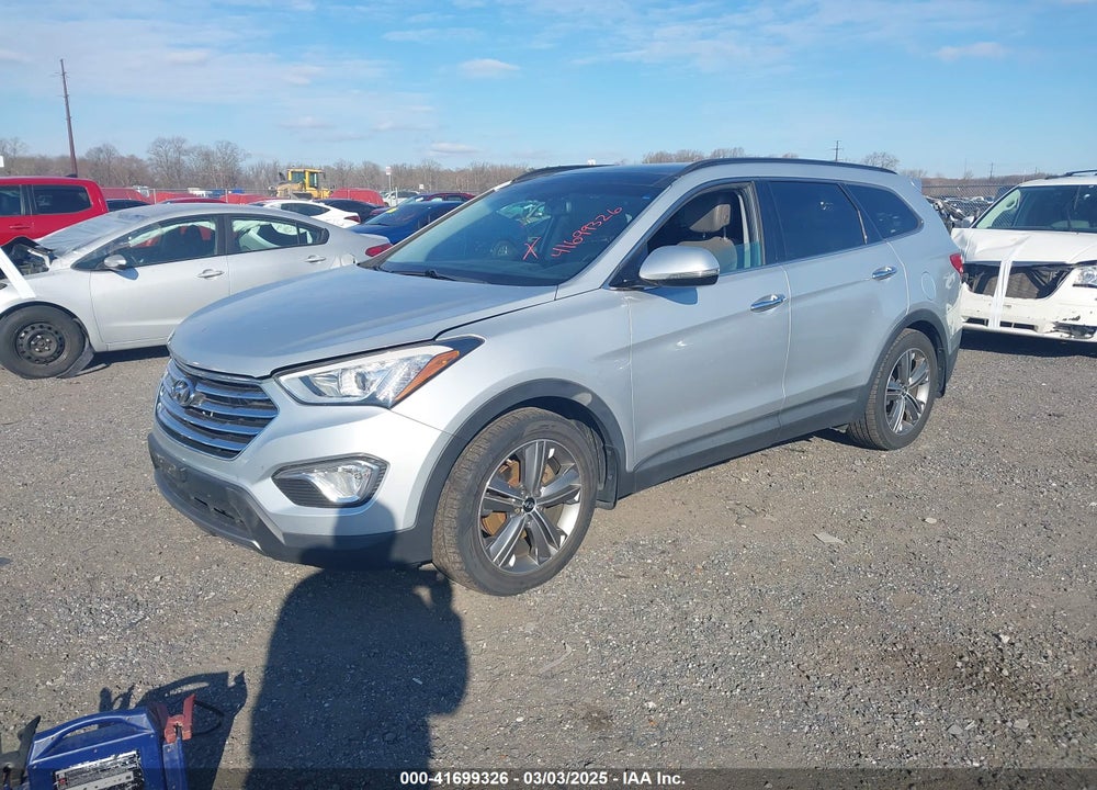 2014 HYUNDAI SANTA FE VIN: KM8SRDHF6EU078101