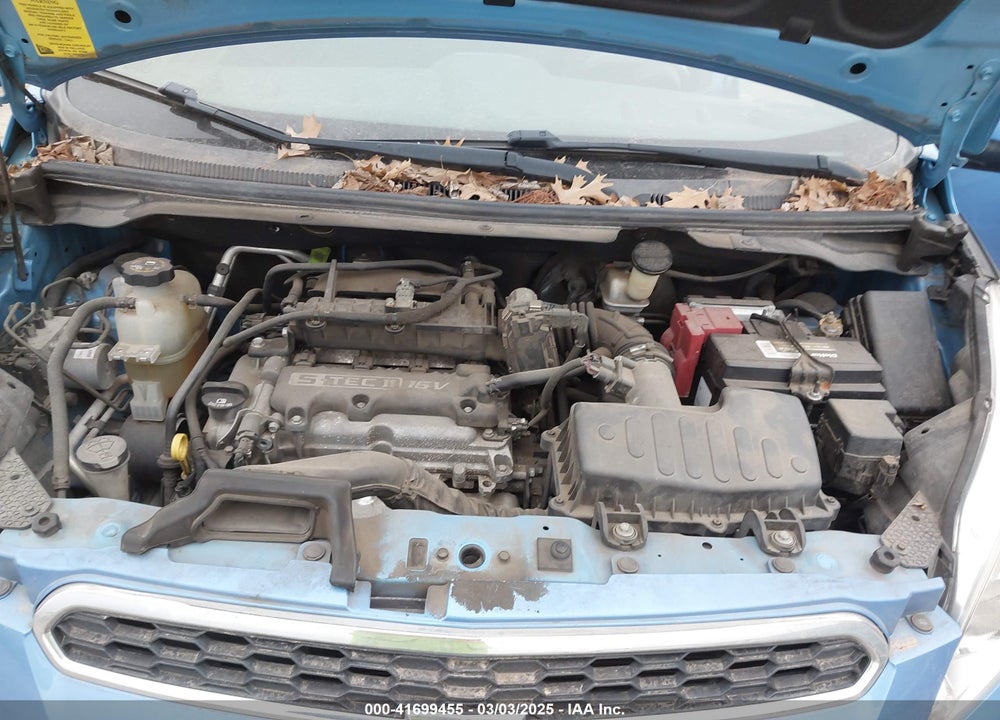 2014 CHEVROLET SPARK VIN: KL8CF6S98EC522500